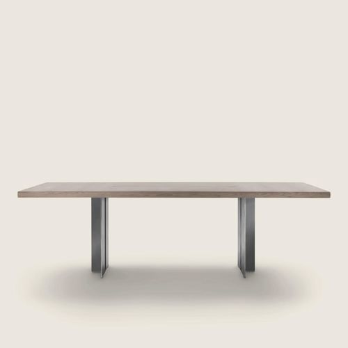 Table à manger contemporaine - SPELLO - FLEXFORM - en chêne / en noyer / en frêne