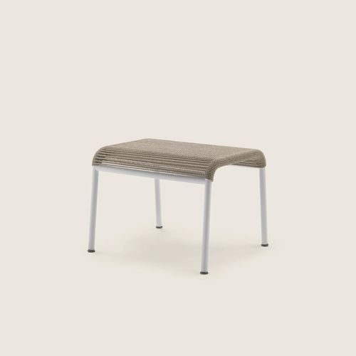 Ottoman design minimaliste - CALIPSO - FLEXFORM - en polypropylène / en acier inoxydable / en corde