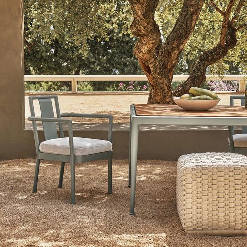 Chaise de salle à manger moderne - CAMARGUE - FLEXFORM - pour extérieur / en thermoplastique / en aluminium
