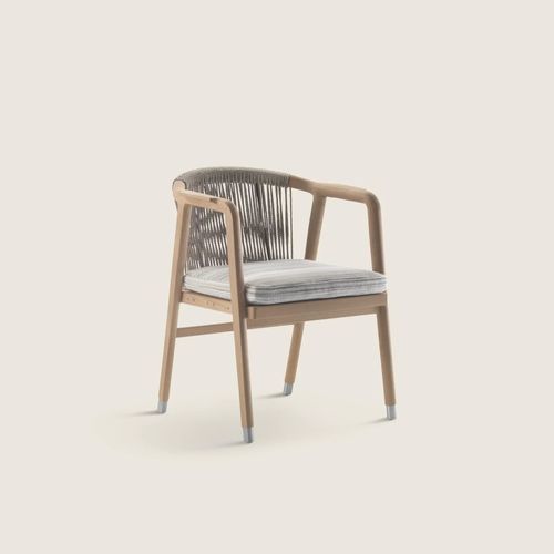 Chaise de salle à manger moderne - CRONO OUTDOOR - FLEXFORM - de cuisine / d'extérieur / en PVC