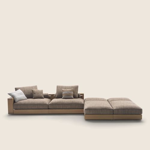 Canapé modulable - HAMPTONS - FLEXFORM - contemporain / pour extérieur / en mousse de polyuréthane