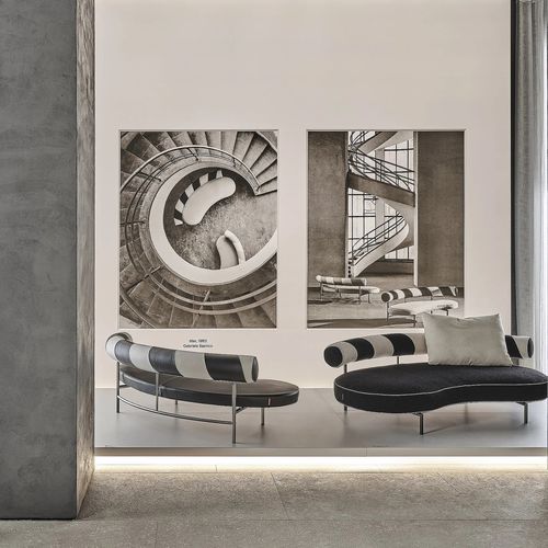 Canapé contemporain - SUPERMAX - FLEXFORM - pour intérieur / en tissu / en mousse de polyuréthane