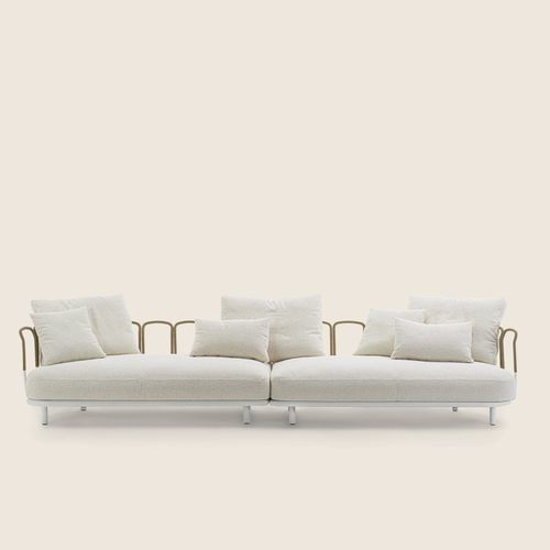 Canapé modulable - MARGHER&Igrave; - FLEXFORM - contemporain / d'extérieur / en tissu