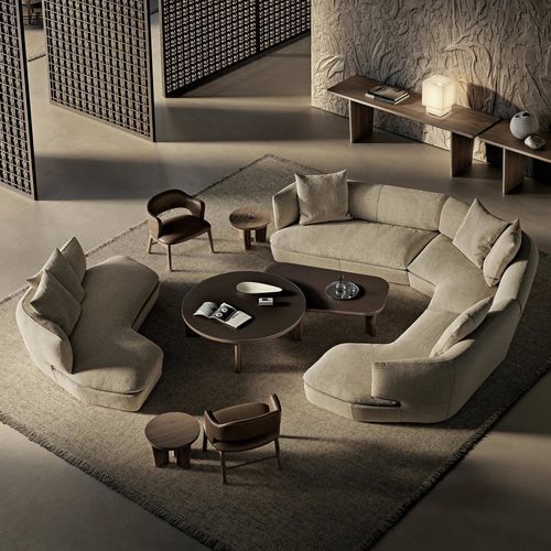 Canapé modulable - QUINCY - FLEXFORM - contemporain / pour intérieur / de salon