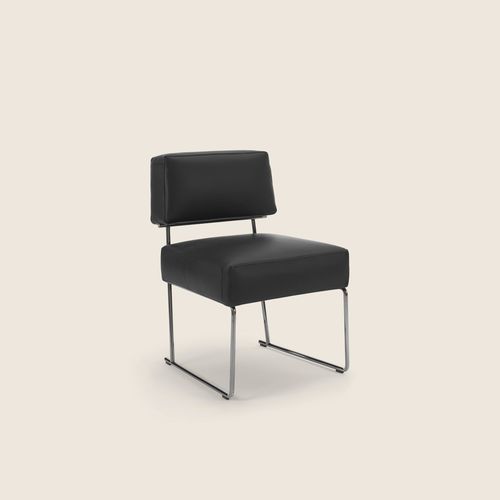 Chaise de salle à manger moderne - AVALON - FLEXFORM - d'intérieur / en plastique / en métal