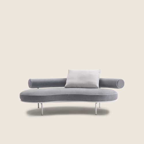 Canapé rond - SUPERMAX OUTDOOR - FLEXFORM - design original / d'extérieur / en stratifié
