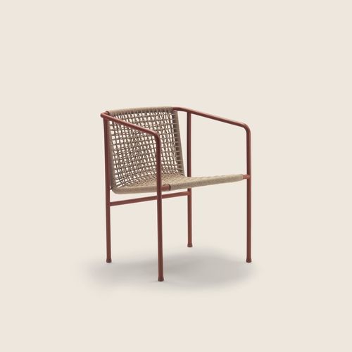 Chaise de salle à manger design minimaliste - OTTAVIA - FLEXFORM - d'extérieur / en PVC / en thermoplastique