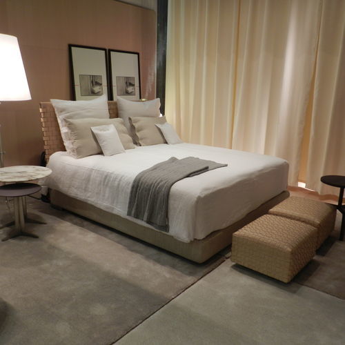 Lit double - CESTONE - FLEXFORM - contemporain / avec tête de lit / avec base de rangement