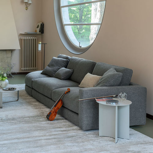 Canapé modulable - MYPLACE - Flou - d'angle / contemporain / en tissu