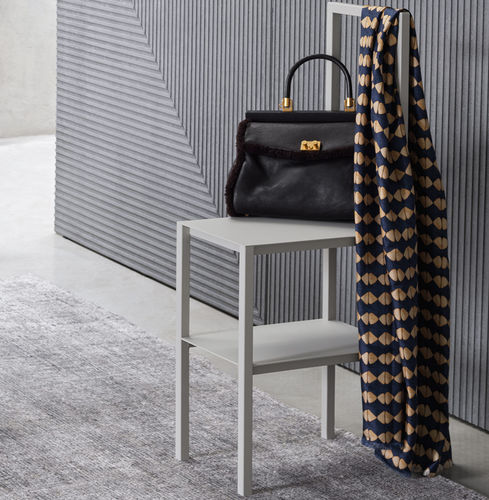 Chaise de bar contemporaine - SERVOMUTO - Flou - d'intérieur / en tissu / en acier