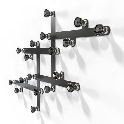 Patère contemporaine - B1000-B - Frost Design - en aluminium / multiple