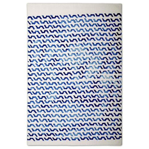 Tapis contemporain - VOLARE INDACO - G.T.DESIGN - à motif / en laine de Nouvelle Zélande / rectangulaire