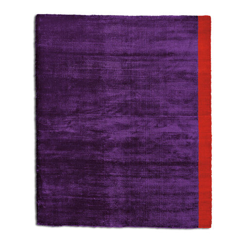 Tapis contemporain - VIOLA ASTRATTO 1 - G.T.DESIGN - uni / en viscose / rectangulaire