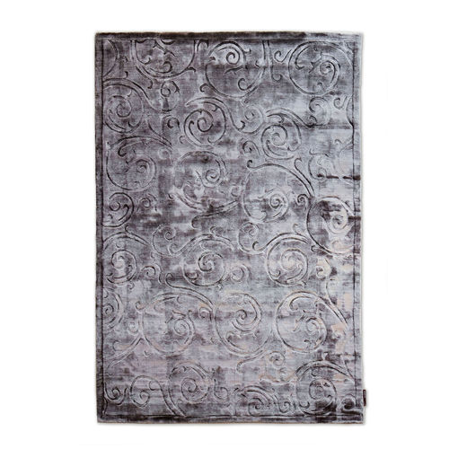 Tapis contemporain - In-Canto Ricco Grafite - G.T.DESIGN - à motif / uni / en viscose