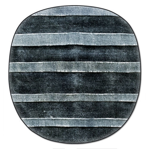 Tapis contemporain - Moving Forest 0 Blu - G.T.DESIGN - à rayures / en PA / rectangulaire