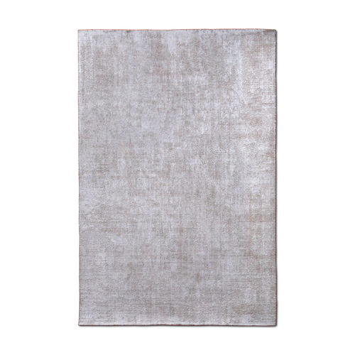 Tapis contemporain - Boom Grigio Ocra - G.T.DESIGN - à rayures / uni / en fibre de bambou