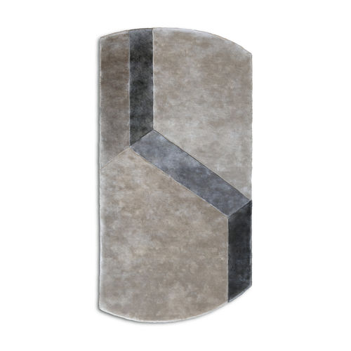 Tapis contemporain - Cobblestone Native C - G.T.DESIGN - géométrique / en tencel® / rectangulaire