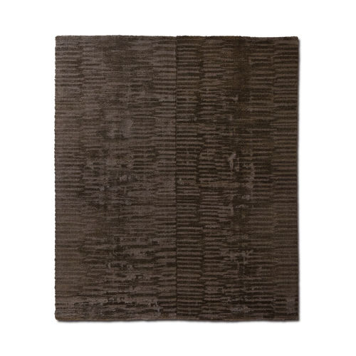 Tapis contemporain - O Sole Mio Corteccia Scura - G.T.DESIGN - à rayures / uni / rectangulaire