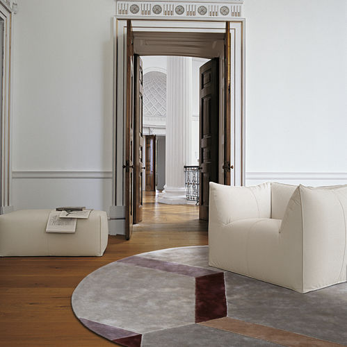 Tapis contemporain - Cobblestone - G.T.DESIGN - géométrique / en tencel® / rectangulaire