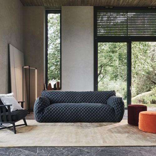 Canapé contemporain - NUVOLA - GERVASONI - en polyester / avec accoudoirs / avec revêtement amovible