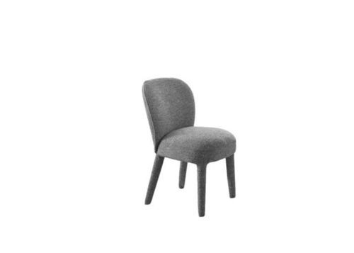 Chaise contemporaine - LOLL series - GERVASONI - intérieure / en tissu / 4 pieds