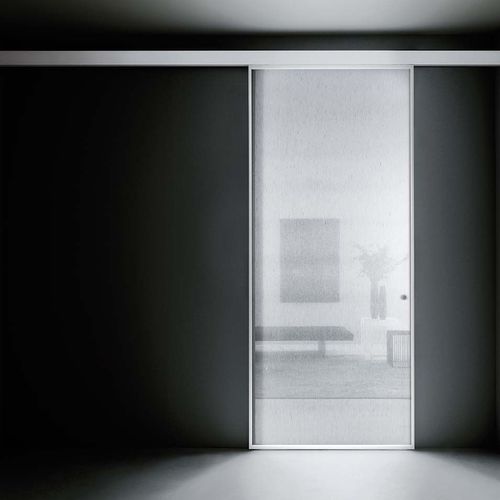 Porte d'intérieur - ALADIN - GLAS ITALIA - en verre / coulissante / vitrée
