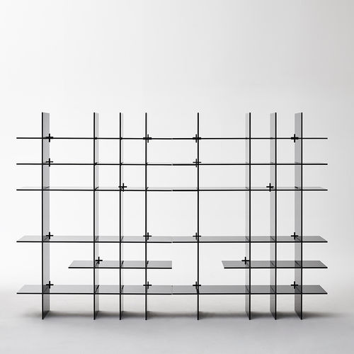 Étagère modulable - AMI-VERRE - GLAS ITALIA - contemporaine / en verre / par Jean Nouvel