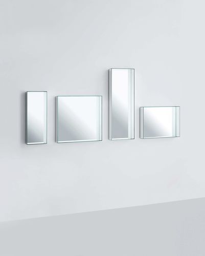 Étagère murale - MIRROR MIRROR  - GLAS ITALIA - contemporaine / en verre / avec miroir