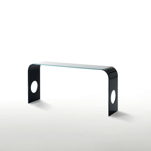 Console contemporaine - MING  - GLAS ITALIA - en verre / rectangulaire / professionnelle