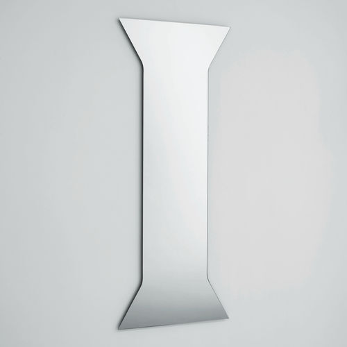 Miroir mural - LESENA - GLAS ITALIA - contemporain / vertical / par Alessandro Mendini