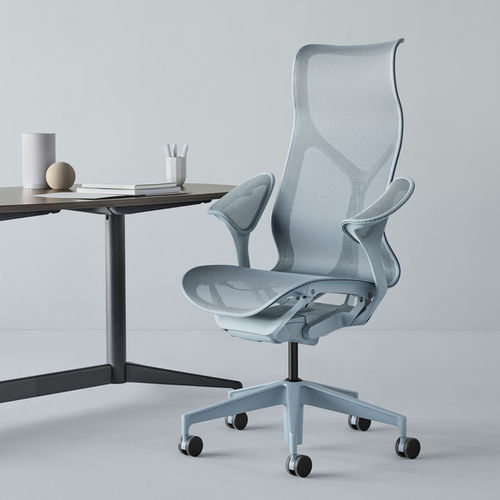 Chaise de bureau contemporaine - COSM - Herman Miller - d'intérieur / en tissu / avec piètement en métal