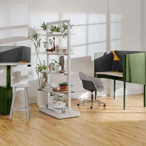 Étagère auto-portante - OE1 - Herman Miller - contemporaine / en mélaminé / professionnelle