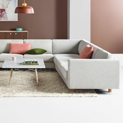 Canapé modulable - LISPENARD - Herman Miller - contemporain / en tissu / personnalisable