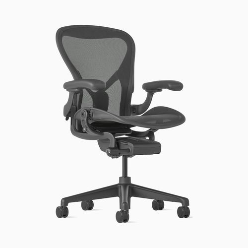 Chaise de bureau moderne - AERON REFURBISHED - Herman Miller - d'intérieur / réglable / ergonomique