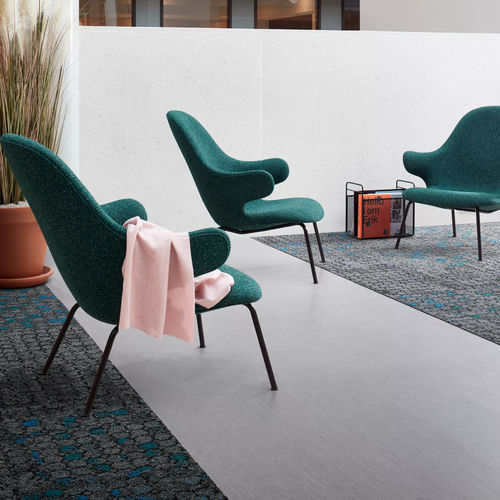 Revêtement de sol en vinyle - BRUSHED LINES  - Interface - d'intérieur / pour salle de séjour / pour bureau