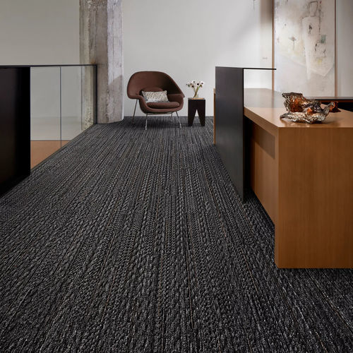 Moquette en dalles - E614  - Interface - tuftée / bouclée / structurée