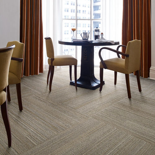 Moquette en dalles - NF400  - Interface - tuftée / structurée / en nylon