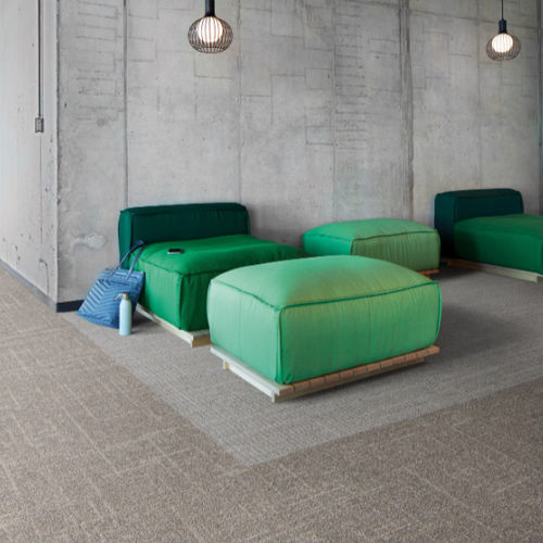 Moquette tuftée - OPEN AIR 401 - Interface - bouclée / en nylon / professionnelle