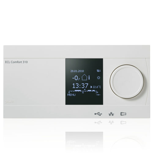 Régulateur de température pour installation domotique - ECL COMFORT 310 - DANFOSS - d'ambiance