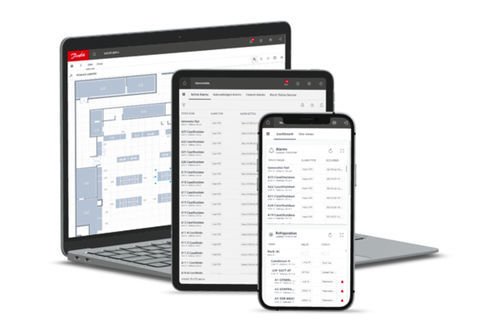 Logiciel de gestion de données - DANFOSS - de surveillance / de gestion de contrôle d'accès et de sécurité / de gestion