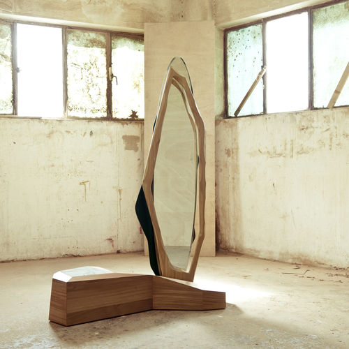 Psyché - IKEBANA III - karen chekerdjian - contemporain / en chêne / en laiton