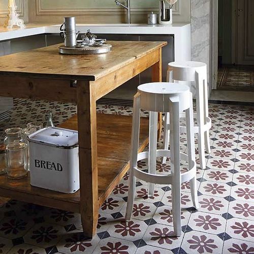 Tabouret de bar contemporain - CHARLES GHOST - Kartell - en polycarbonate / avec piètement en plastique / 4 pieds