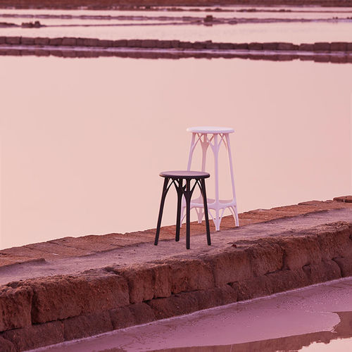 Tabouret contemporain - A.I - Kartell - en polycarbonate / avec piètement en plastique / par Philippe Starck
