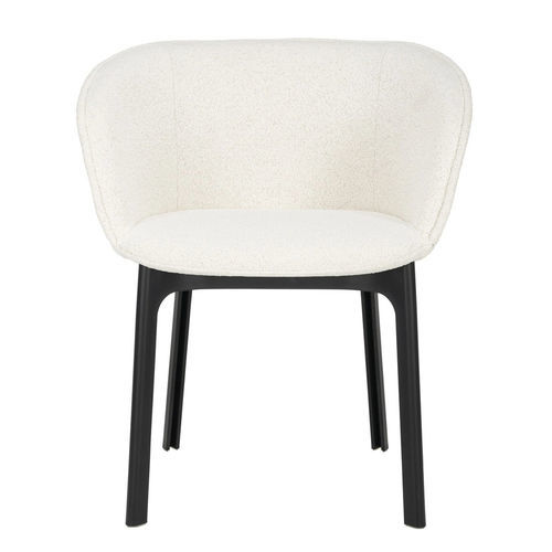 Chaise de salle à manger contemporaine - CHARLA - Kartell - d'extérieur / d'intérieur / en tissu