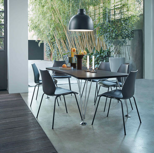 Chaise contemporaine - MAUI - Kartell - d'intérieur / en tissu / en polypropylène