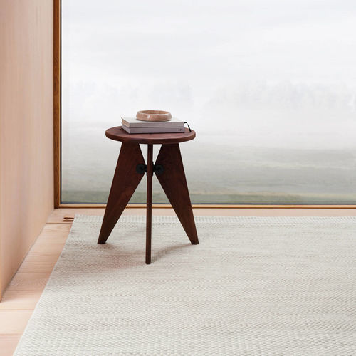 Tapis uni - ATLAS - KASTHALL - monochrome / en laine / en lin