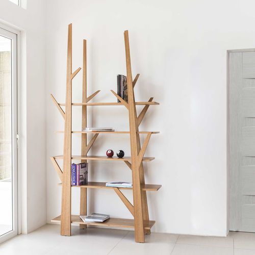 Étagère contemporaine - JUNIPER - Kenneth Cobonpue - en chêne