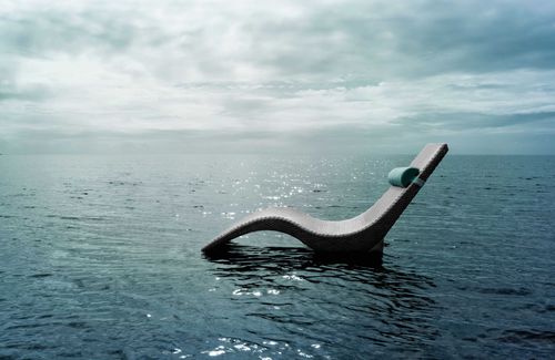 Bain de soleil contemporain - MERMAID - Kenneth Cobonpue