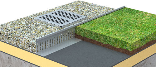 Grille de siphon en aluminium - ORIGAL® - dani alu