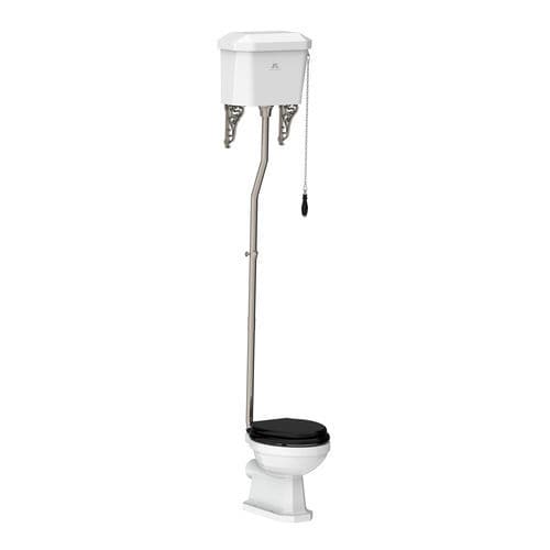WC à poser - LB 7209 - LEFROY BROOKS - en céramique / résidentiel / ovale